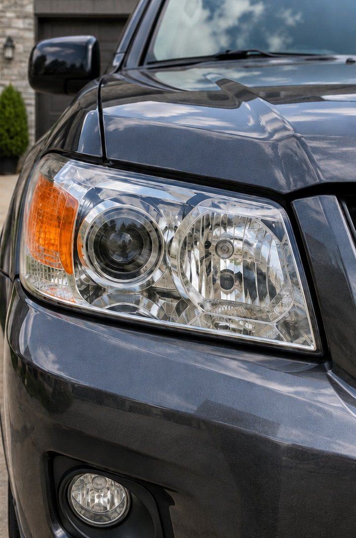 After: headlight restoration