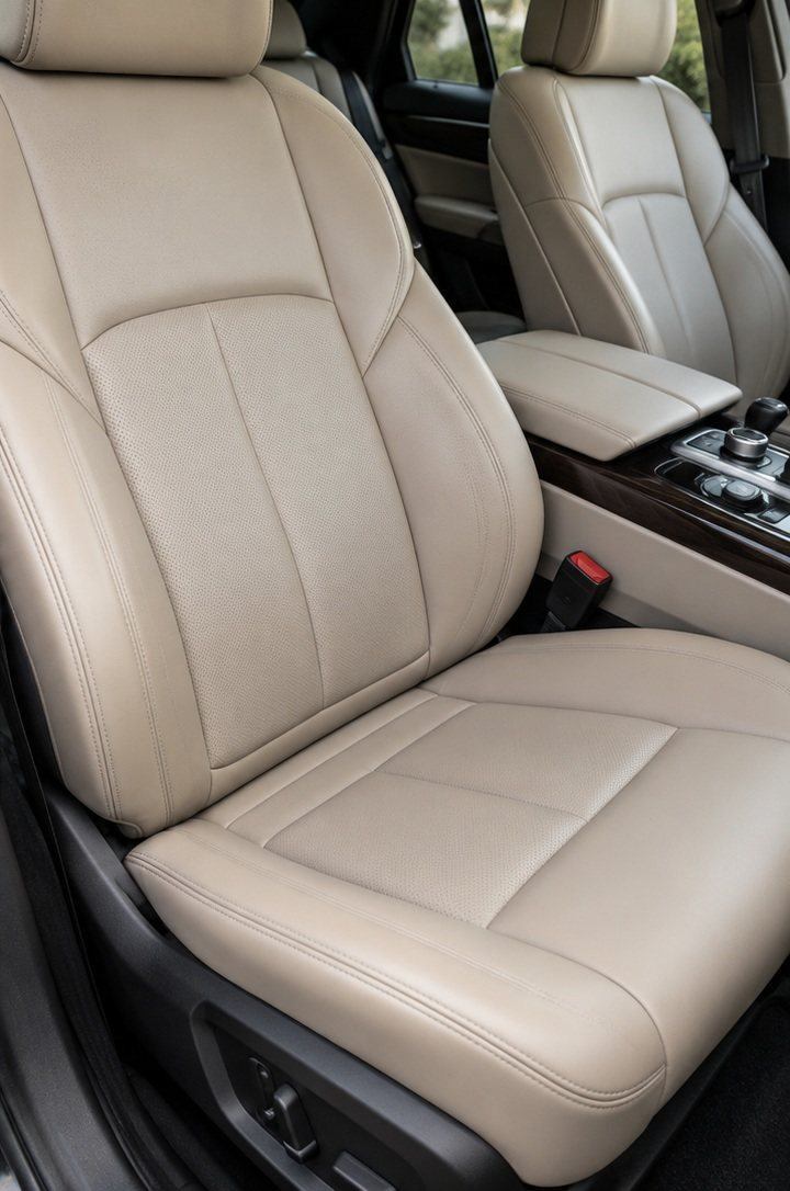 After: leather treatment