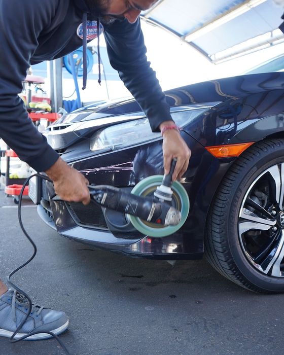 Hand wax, hand applied