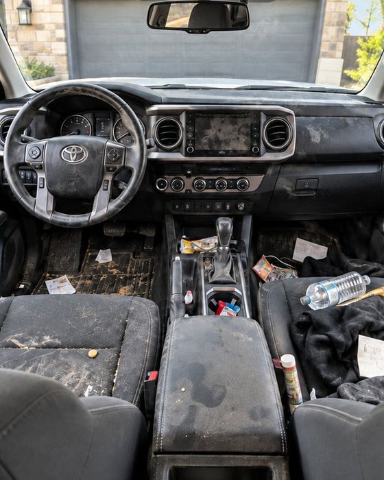 Interior detail, before